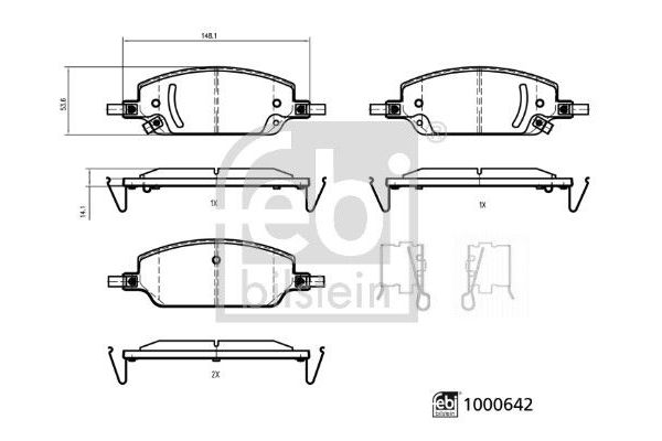 Fren Disk Balata Ön BEŞER 4478