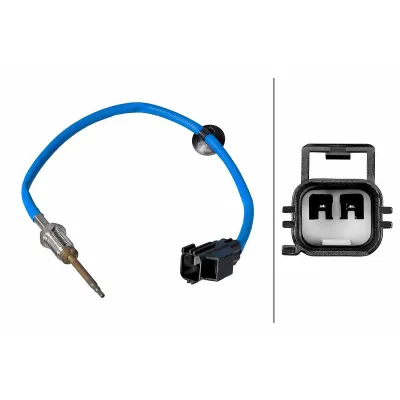 Egzoz Sıcaklık Sensörü  Ford Ranger (TKE)(2011->)  HELLA 6PT 358 226-571