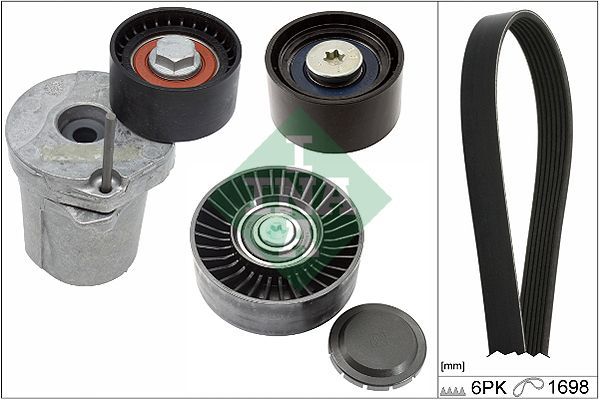 Vantilatör Kayış Seti  INA 529 0369 10