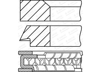 Segman (STD)  MOBIS 230402B600  230402B600 23040-2B600