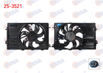 Radyatör Fan ve Motoru  VEKA 25-3521  214811275R 21481HV80B 21481HV80A
