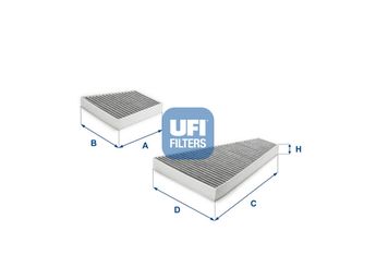 Polen Filtresi  UFI 54.302.00  3D0898644 3D1819644