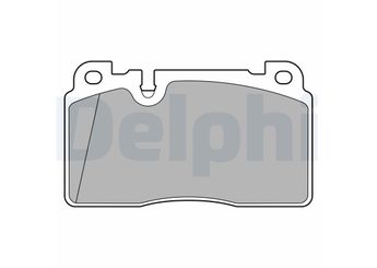 Fren Disk Balata Ön DELPHI LP3677  8R0698151T 8R0698151AA 8R0698151C 8R0698151H 8R0698151M 95B698151AM 95B698151F 95B698151H 9A769815100 PAC698151