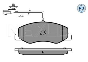 Fren Disk Balata Arka RECOVER 74172  