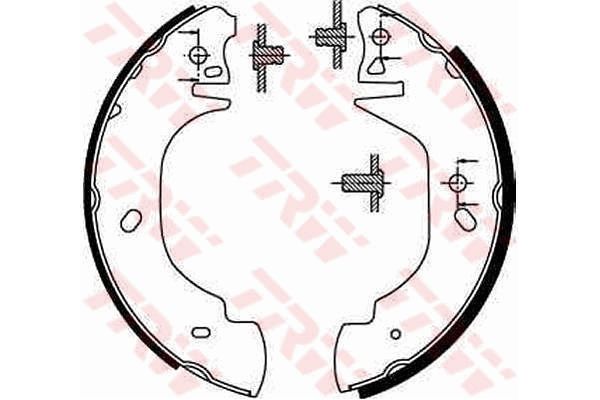 Fren Pabuçlu Balata Arka MAHER 14874