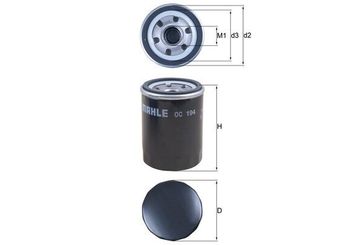 Yağ Filtresi  MAHLE OC 194  OC194 OC 194 4294838 3521840 3891893 5016958 5022738 5027149 860X6714TA 890X6714AA 920X6714AA E92Z6731A EFL383 EFL487 F12Z6731B F22914300A FL814 FL821 FS0714302B FE3R14302 0FE3R14302 K90014300A OFE3R14302 OJE3R14302 1520831U00 1520831U1B 14365990 152089E01A 15208-9E01A 15208091VA 152083100B 1520831U01 1520831U0C