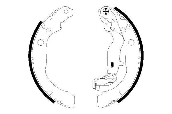 Fren Pabuçlu Balata Arka MGA 54245