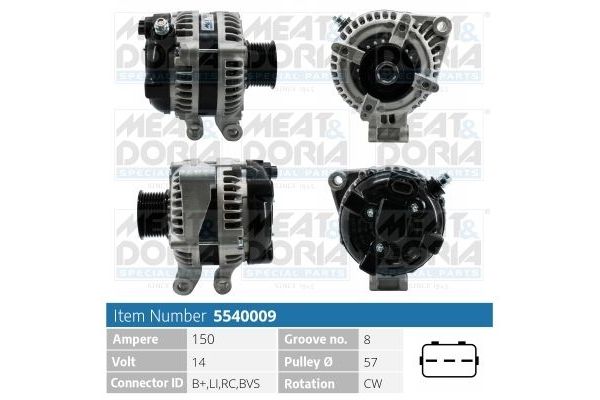 Alternatör  DENSO DAN987