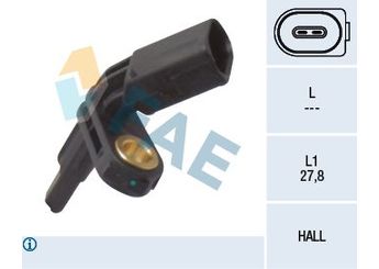 Abs Sensörü Ön Sol FAE 78012  7H0927803 7H0 927 803 WHT003857 WHT 003 857 ALS430 ALS-430