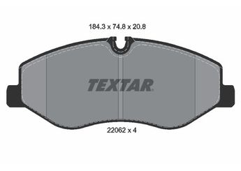 Fren Disk Balata Ön TEXTAR 2206201  A4474210800 4474206600 4474210800 A4474206600 4474200220 A9104207200 A4474200220 A4474200020 9104207200 4474200020
