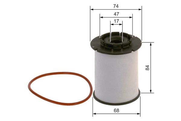 Yakıt Filtresi  Opel Mokka X (2016->)  BOSCH F 026 402 356