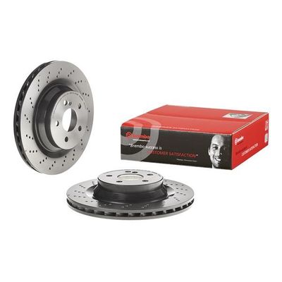 Fren Disk Ayna Arka Sağ ve Sol Mercedes E -Serisi S.Wagon (BM 211)(01.2003->)  BREMBO 09.C502.11