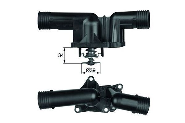 Termostat  BMW 3 Serisi Compact (E36)(1994->)  MAHLE TI 24 95