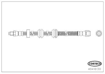 Fren Hortumu Arka Sağ veya Sol FROW 487.1112.004  1664200448