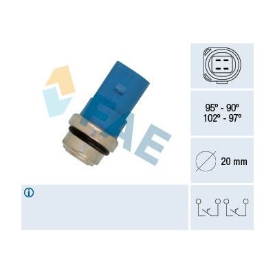 Fan Müşürü  Skoda Superb (3U4)(04.2002->)  FAE 38391