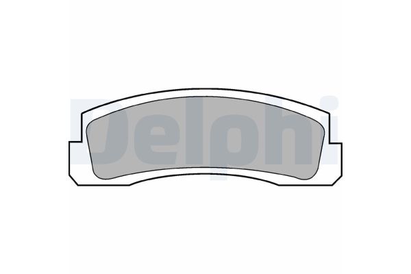 Fren Disk Balata Ön Lada Niva (2121/21213/21214/21215/2131)(01.1979->)  DELPHI LP189