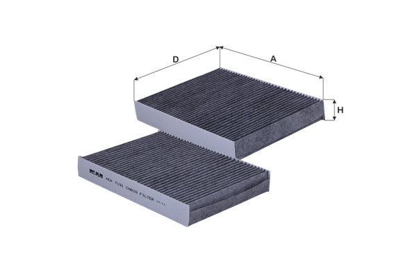 Polen Filtresi  Renault Scenic III (04.2009->)  FIL FILTRE HCK 7191