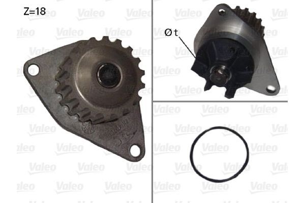 Devirdaim Su Pompası  VALEO 506721