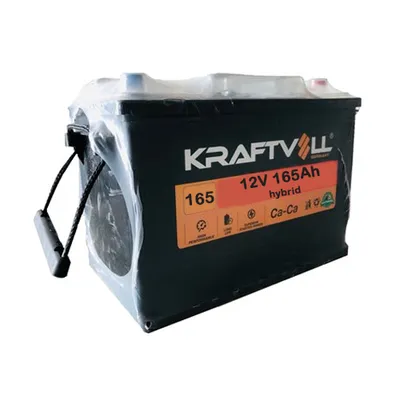 Akü (12V - 165 AH) B (513×222×223)  KRAFTVOLL 18020005