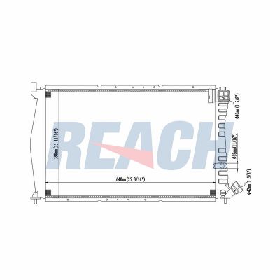 Su Radyatörü  Citroen XM Break (07.1994->)  PSA ORJINAL 1301Z6
