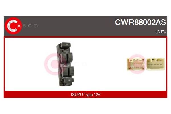 Cam Açma Düğmesi Ön Sağ veya Sol MCAR AN-934