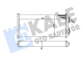 Kalorifer Radyatörü  ORİS KMN047032  81619010067 81.61901.0067