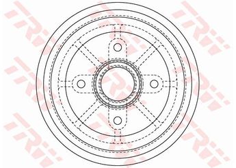 Kampana Arka Sağ veya Sol TRW DB4414MR  414752 4147.52 4147 52