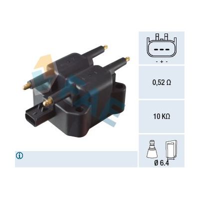 Ateşleme Bobini  Jeep Cherokee (KJ)(2002->)  MGA 30297