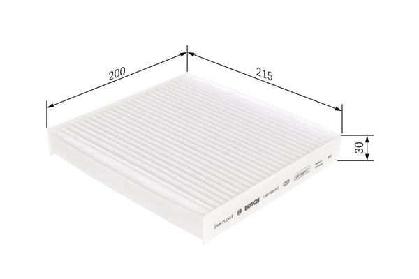Polen Filtresi  Mitsubishi ASX (GA0)(2019->)  BOSCH 1 987 435 517