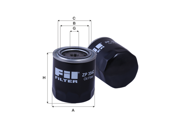 Yağ Filtresi  FIL FILTRE ZP 3542