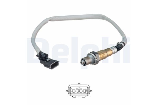 Oksijen (Lambda) Sensörü  Renault Twingo (07.2007->)  DELPHI ES21331-12B1