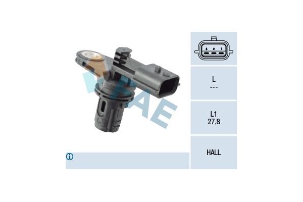 Eksantrik Devir Sensörü  Smart Fortwo Cabrio (11.2015->)  ZENON RN8634