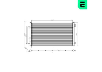 Klima Radyatörü  ERA 667411  80110SWWG01 80110SWWG02 80110SWYG01 80110-SWW-G01