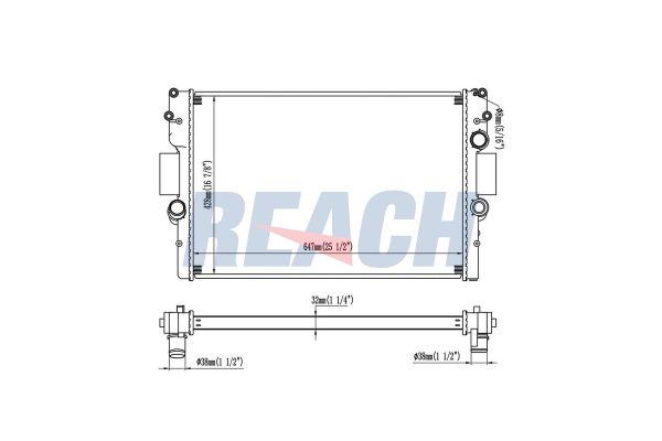 Su Radyatörü  AXAM 05-02-05-0187