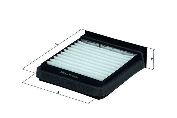 Polen Filtresi  Volvo V40 S.Wagon [Combi] (09.1995->)  MAHLE LA 376