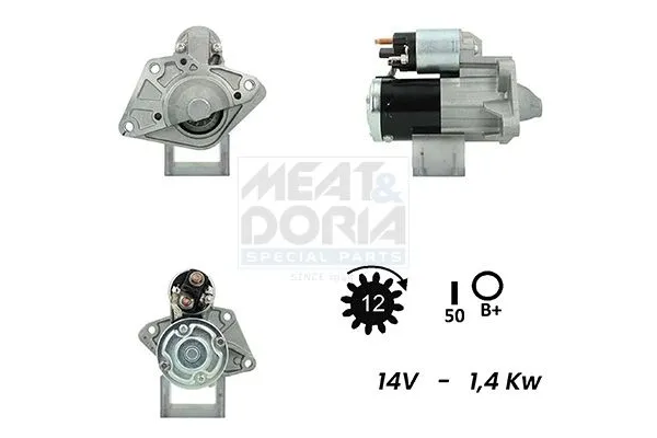 Marş Dinamosu  Nissan X-Trail (T32)(04.2014->)  MITSUBISHI ORJINAL M0T39373-M0T39372