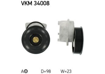 Vantilatör Kayış Gergi Rulmanı  SKF VKM 34008  1077689 1004475 96MF6A228AC 96MF6A228AD 96MF6A228 AD 1E0515980A 1E05-15-980A