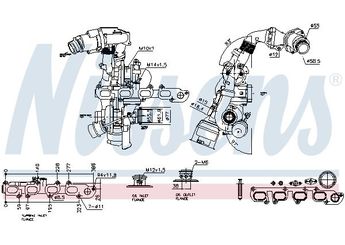 Turbo Şarj  NISSENS 93516  3L145701G 03L145701G 3L145702K 03L145702K 3L145702T 03L145702T 3L145715 03L145715 3L145715D 03L145715D 3L145715DX 03L145715DX 3L145715J 03L145715J 3L145715JX 03L145715JX 3L145715X 03L145715X