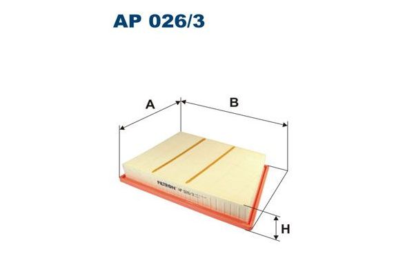 Hava Filtresi  BMW 2 Serisi Gran Tourer (F46)(2015->)  FILTRON AP 026/3