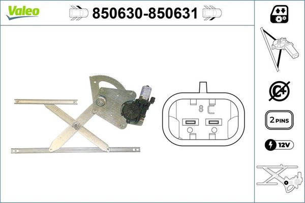 Cam Krikosu Ön Sol VALEO 850630