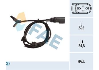 Abs Sensörü Ön Sağ veya Sol FAE 78152  2T142B372AE 4370937 4376243 2T142B372AA 2T14-2B372-AA 2T142B372AB 2T14-2B372-AB