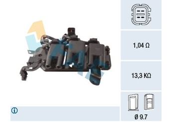 Ateşleme Bobini  DODUCO 17423  2730137120 138741 2730137110 27301-37110 27301-37120 27301 37110 27301 37120