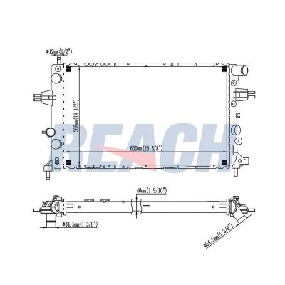 Su Radyatörü  KALE 2503012AB