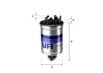 Yakıt Filtresi  UFI 24.426.00  2442600 24.426.00 6N0127401F 6N0127401H