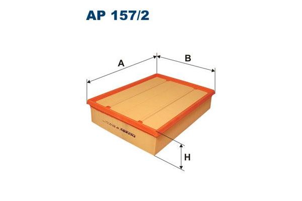 Hava Filtresi  Volkswagen T4 Transporter Kamyonet Çift Kabin Syncro (08.1992->2003)  FILTRON AP 157/2