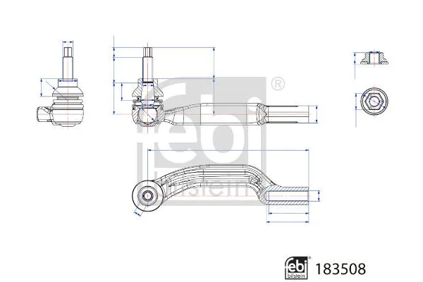Rot Başı Sol Mercedes B -Serisi (BM 247)(02.2019->)  BSG 60-310-347