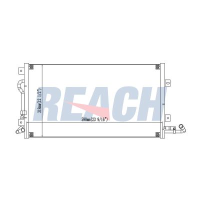 Klima Radyatörü  ORİS CFR414016