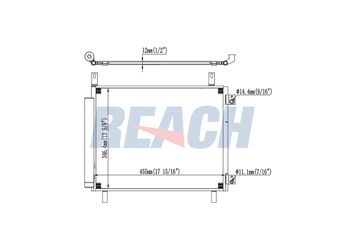 Klima Radyatörü  PSA ORJINAL 825359280  9825359280