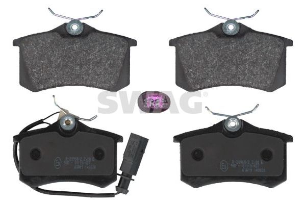 Fren Disk Balata Arka Seat Alhambra (7V8)(01.1996->)  SWAG 50 91 6394