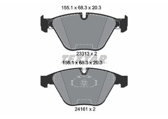 Fren Disk Balata Ön TEXTAR 2331303  34116780711 2288873 34116776161 6776161 34116790760 34112288870 6790760 34116783542 6783542 6794920 2288871 34116794920 34112288873 34116794917 34112288871 2288870 6794917